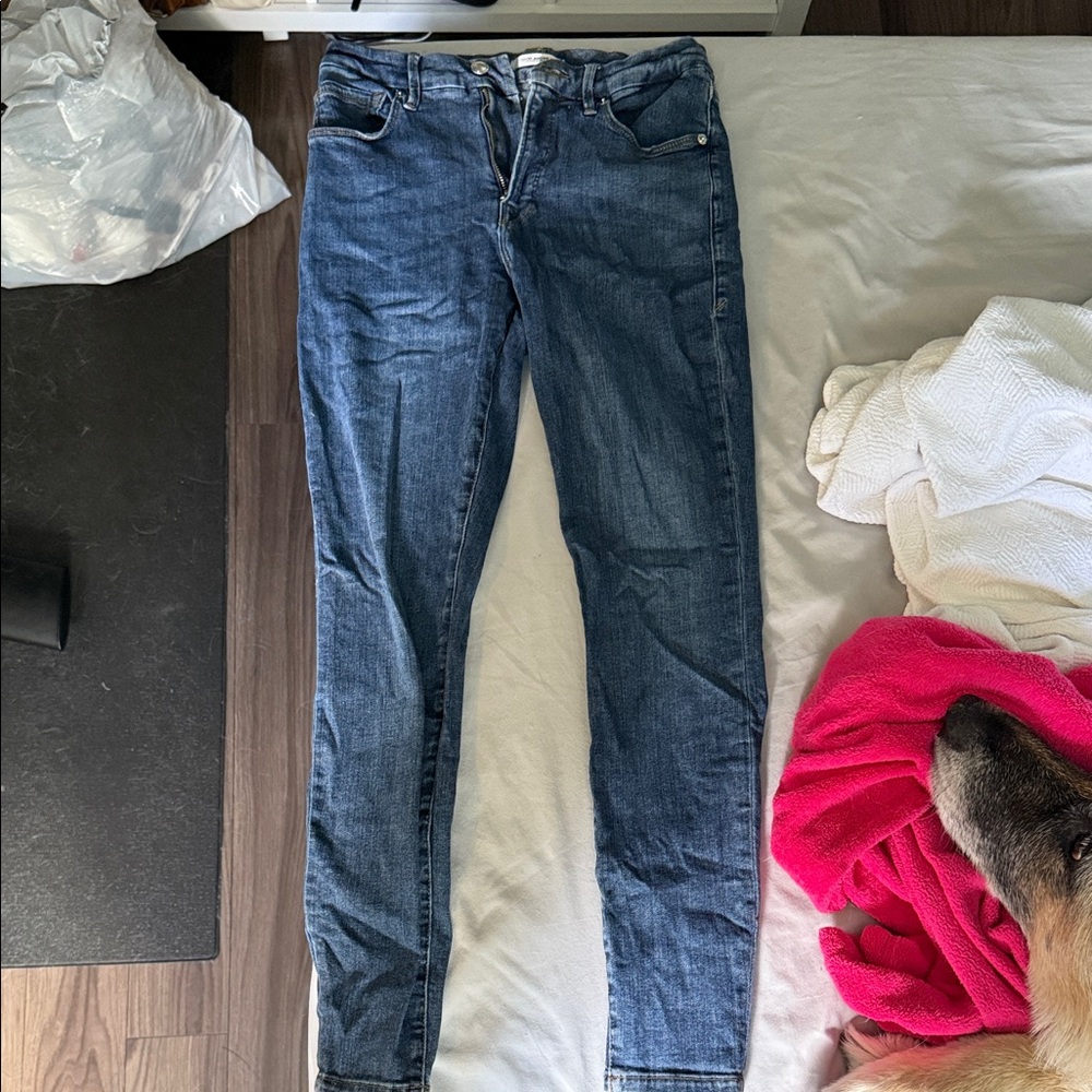 Good American Dark Blue Skinny Jeans